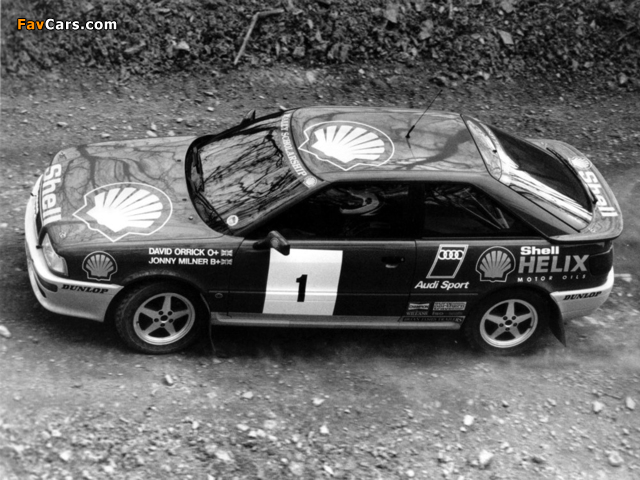 Audi S2 Coupe Group N Rally Car (89,8B) 1993–96 wallpapers (640 x 480)