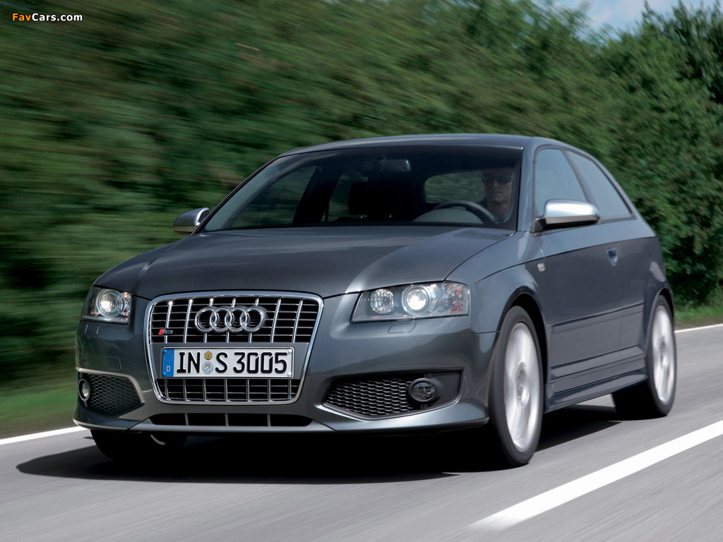Audi S3 (8P) 2006–08 pictures (1024 x 768)