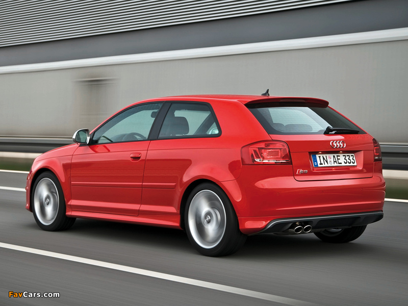Audi S3 (8P) 2008–10 photos (800 x 600)