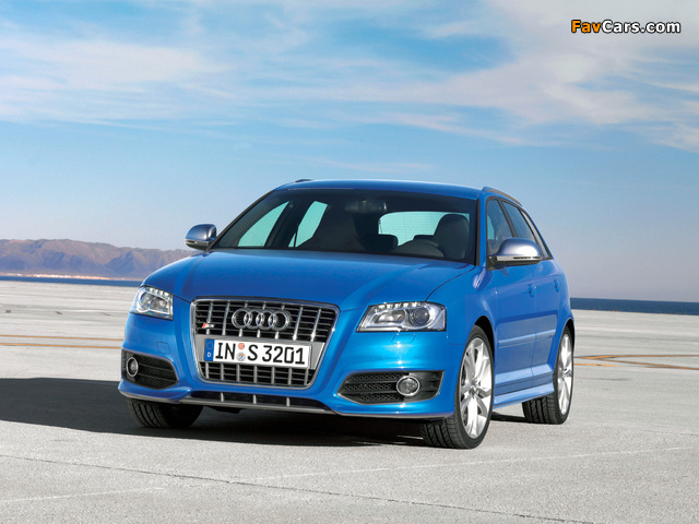 Audi S3 Sportback (8PA) 2008–10 wallpapers (640 x 480)