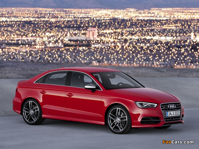 Audi S3 Sedan (8V) 2013 photos (640 x 480)