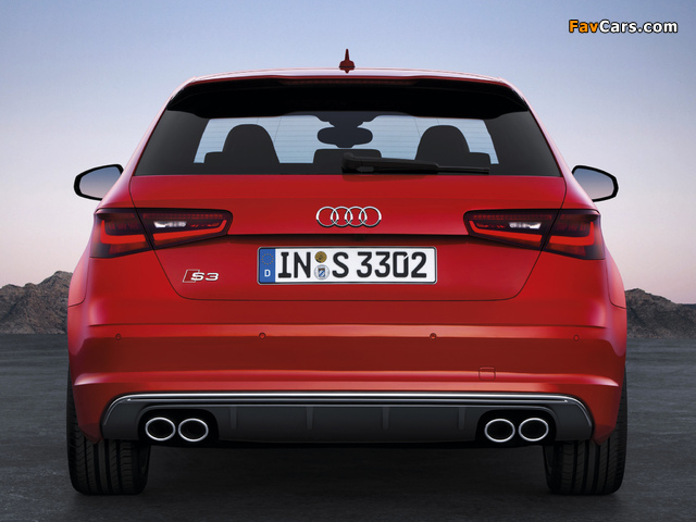 Audi S3 (8V) 2013 pictures (640 x 480)