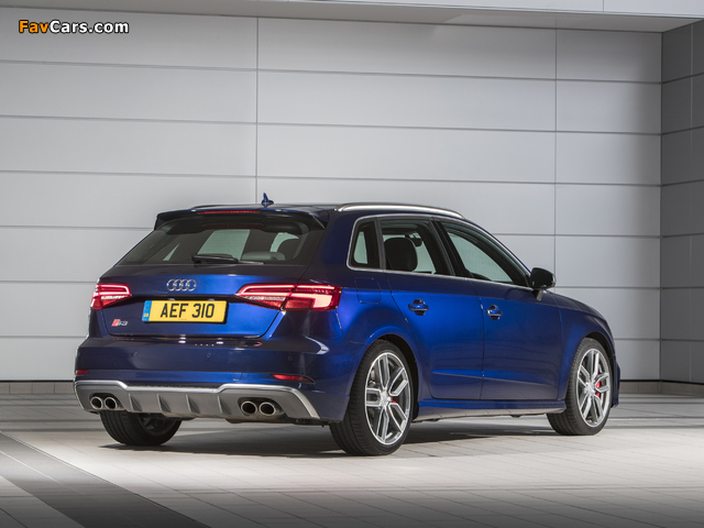 Audi S3 Sportback UK-spec (8V) 2016 wallpapers (640 x 480)