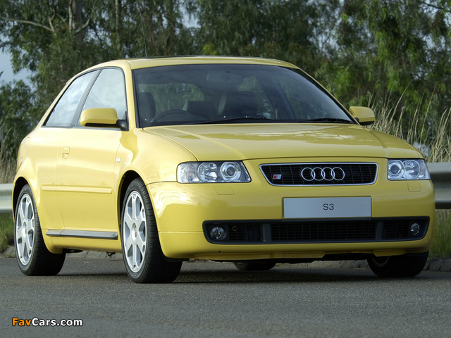 Photos of Audi S3 ZA-spec (8L) 2001–03 (640 x 480)