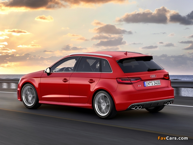 Photos of Audi S3 Sportback (8V) 2013 (640 x 480)