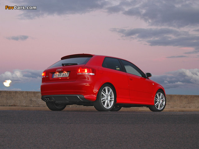 Pictures of Audi S3 AU-spec (8P) 2006–08 (640 x 480)