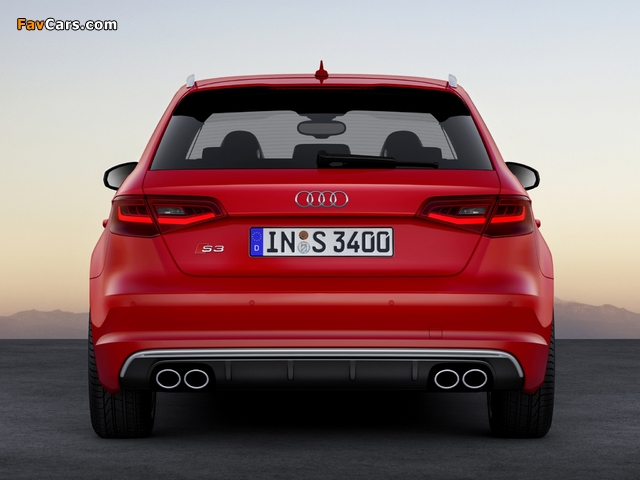 Pictures of Audi S3 Sportback (8V) 2013 (640 x 480)
