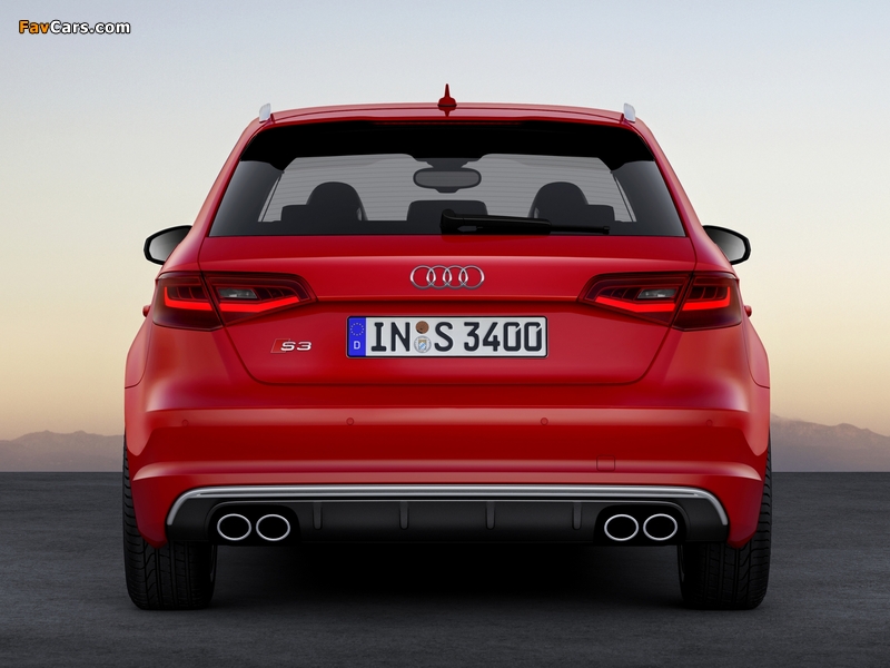 Pictures of Audi S3 Sportback (8V) 2013 (800 x 600)