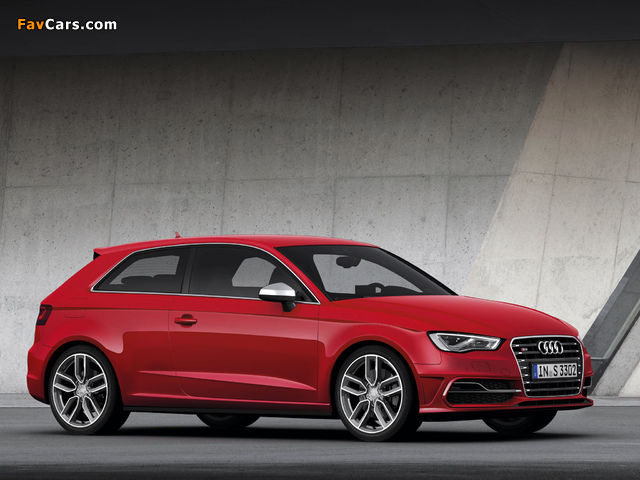 Audi S3 (8V) 2013 wallpapers (640 x 480)