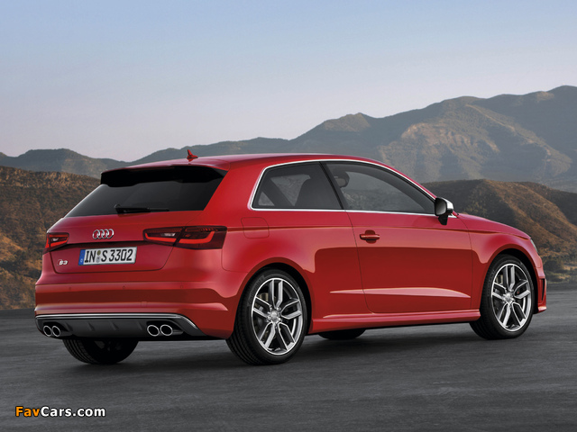 Audi S3 (8V) 2013 wallpapers (640 x 480)