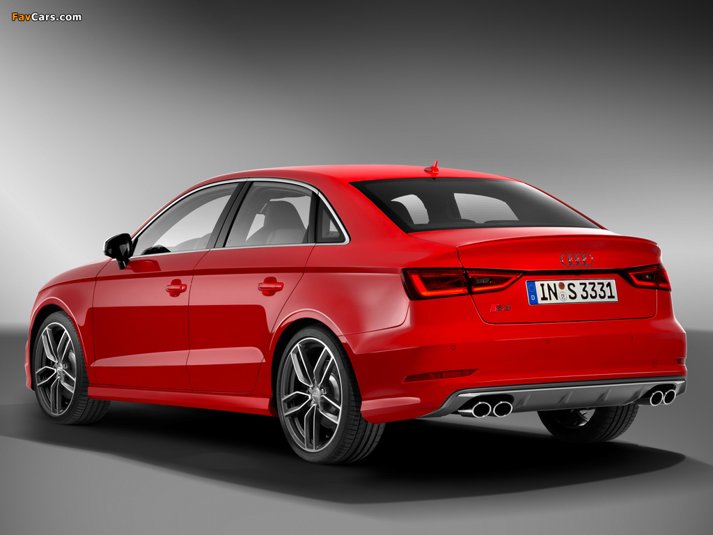 Audi S3 Sedan (8V) 2013 wallpapers (1024 x 768)