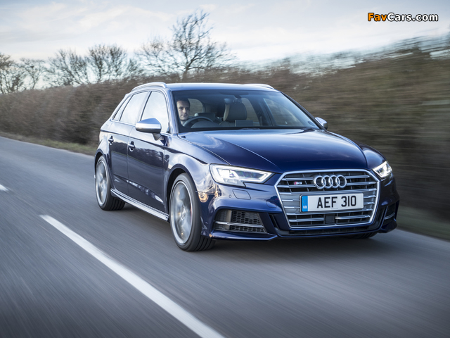 Audi S3 Sportback UK-spec (8V) 2016 wallpapers (640 x 480)