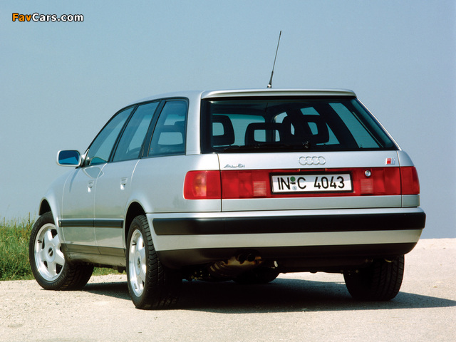 Audi S4 Avant (4A,C4) 1991–94 photos (640 x 480)