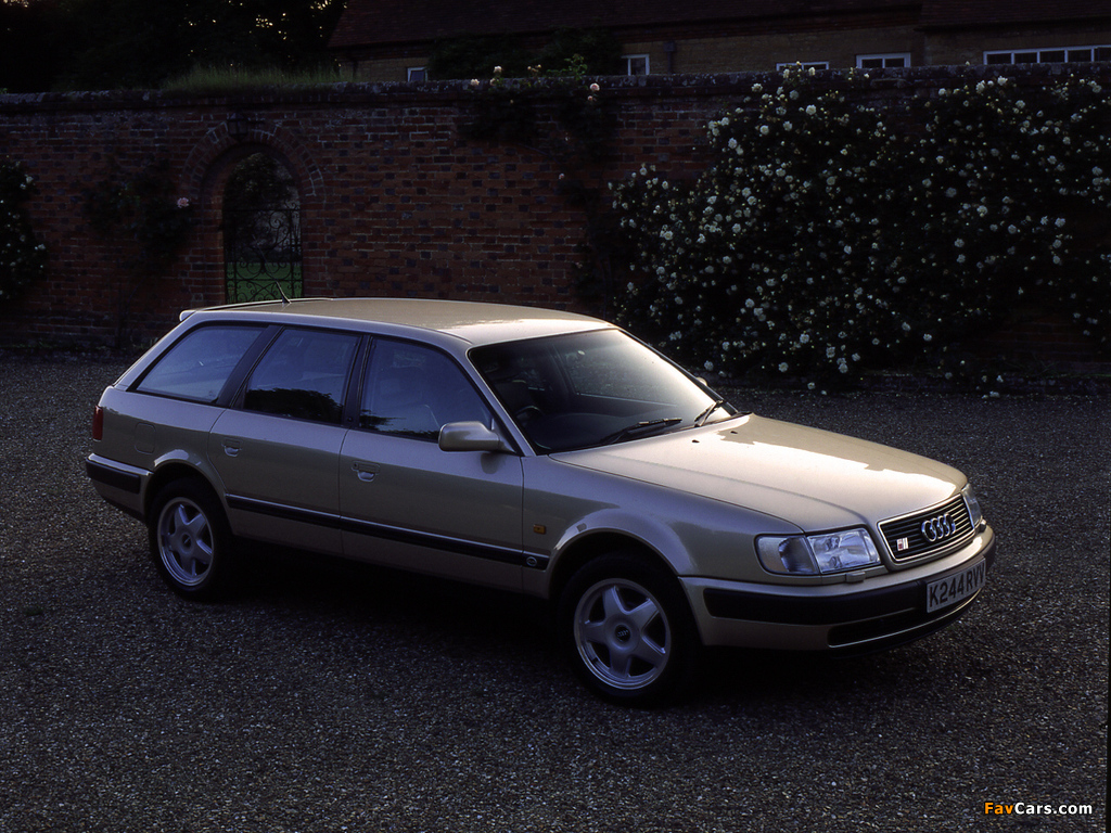 Audi S4 Avant UK-spec (4A,C4) 1991–94 wallpapers (1024 x 768)