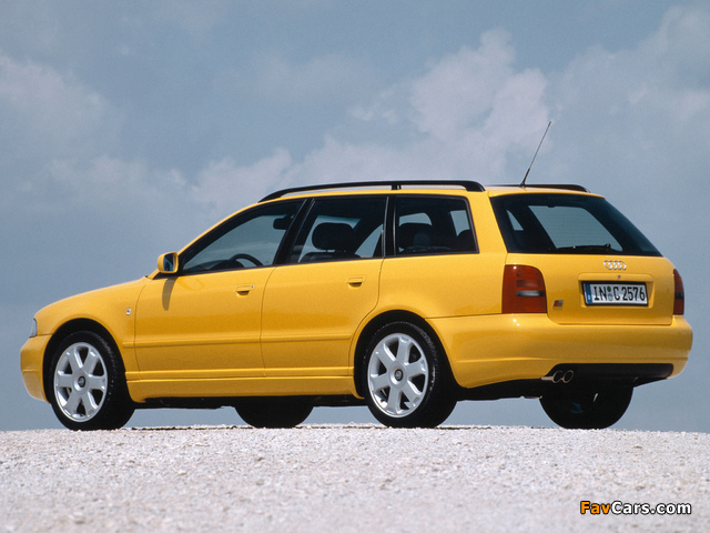 Audi S4 Avant (B5,8D) 1997–2002 images (640 x 480)