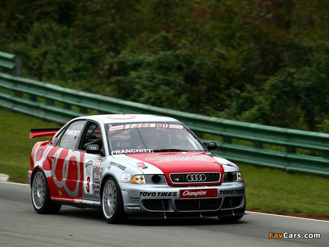 Audi S4 Competition SCCA World Challenge (B5,8D) 2000–02 wallpapers (640 x 480)