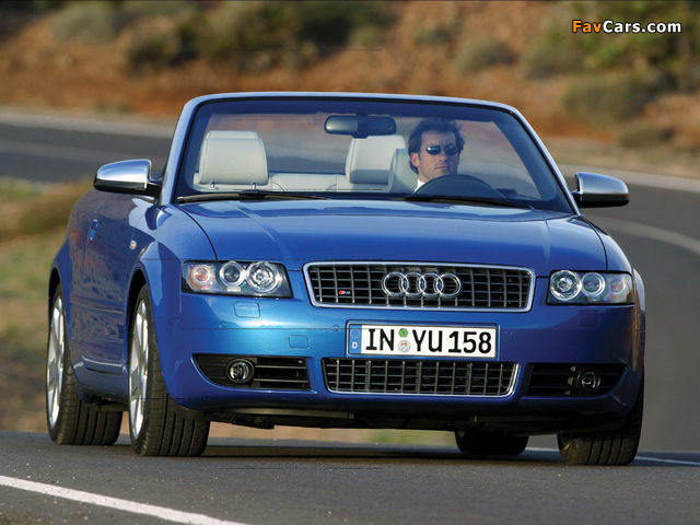 Audi S4 Cabrio (B6,8H) 2002–05 images (640 x 480)