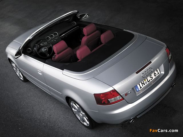 Audi S4 Cabrio (B6,8H) 2002–05 images (640 x 480)