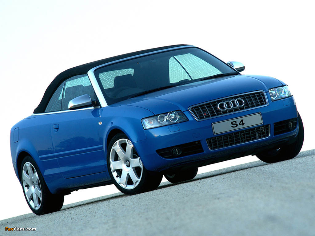 Audi S4 Cabrio ZA-spec (B6,8H) 2002–05 pictures (1024 x 768)