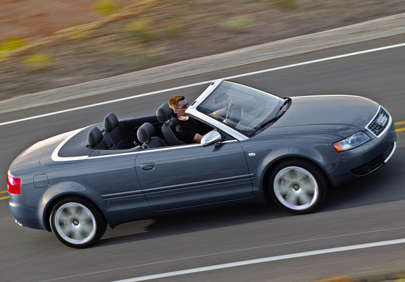 Audi S4 Cabrio US-spec (B6,8H) 2002–05 pictures