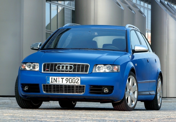 Audi S4 Avant (B6,8E) 2003–05 photos