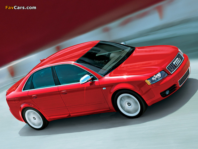Audi S4 Sedan US-spec (B6,8E) 2003–05 wallpapers (640 x 480)