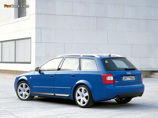 Audi S4 Avant (B6,8E) 2003–05 wallpapers (640 x 480)