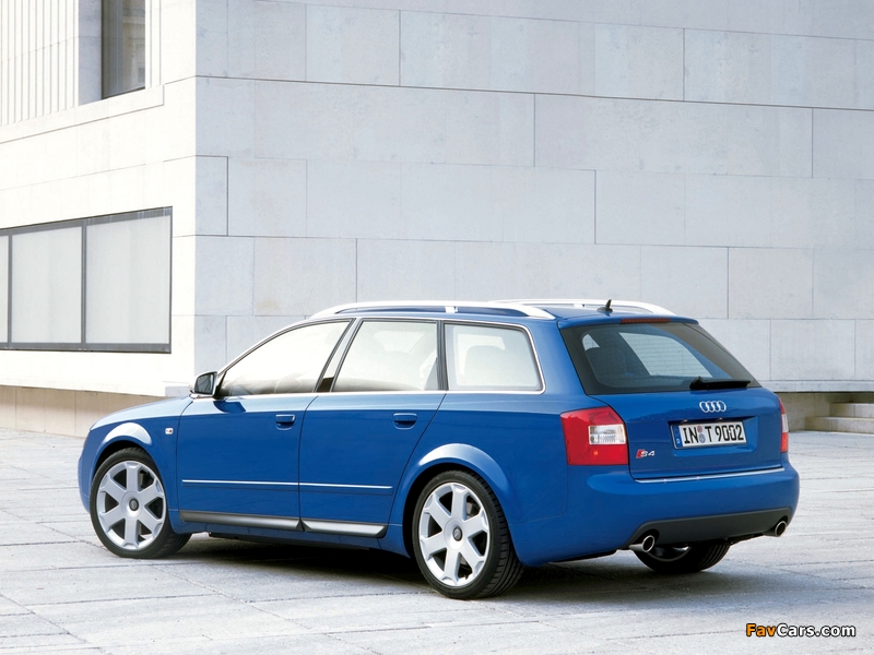 Audi S4 Avant (B6,8E) 2003–05 wallpapers (800 x 600)