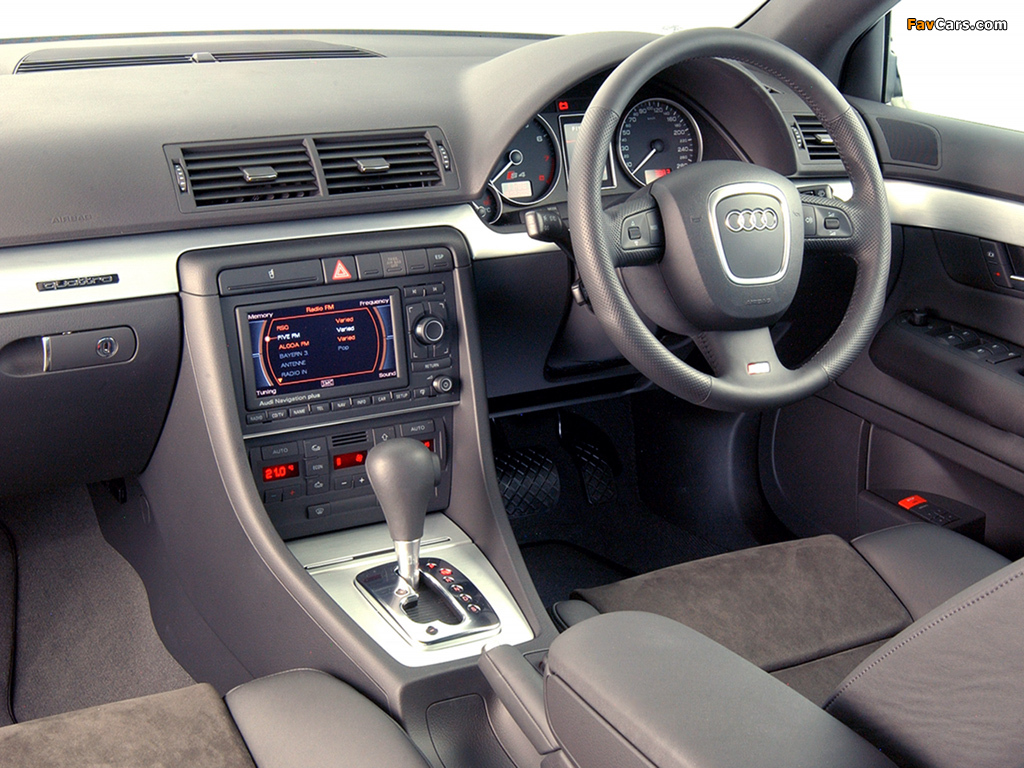 Audi S4 Avant ZA-spec (B7,8E) 2005–08 images (1024 x 768)