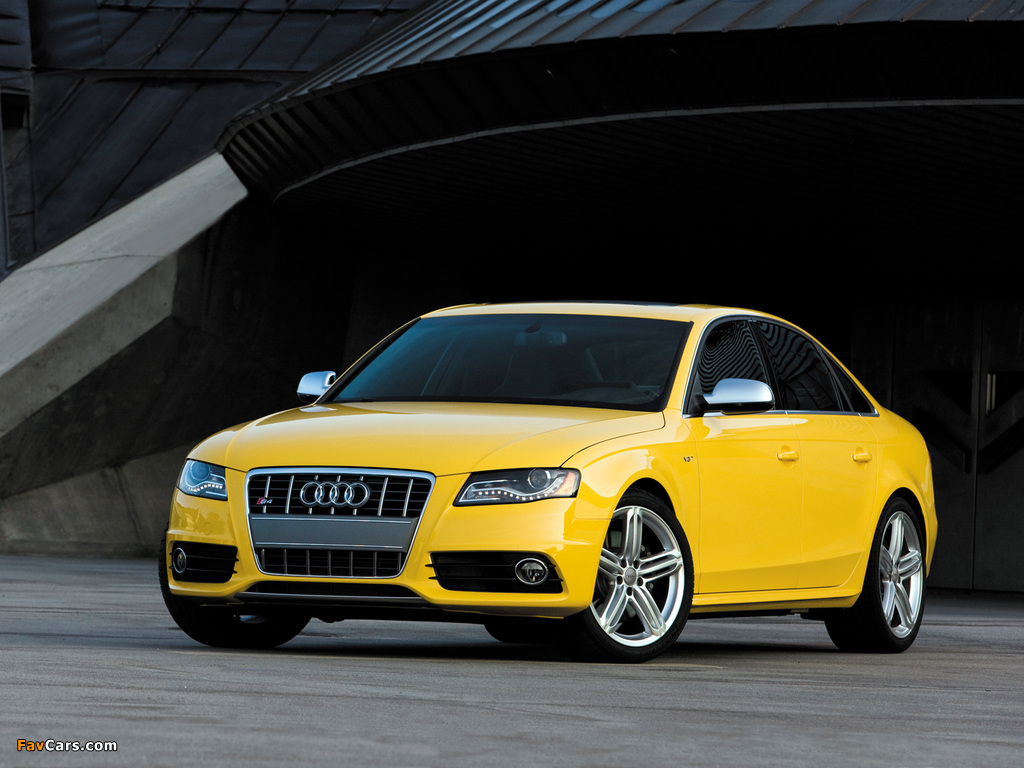 Audi S4 Sedan US-spec (B8,8K) 2009 pictures (1024 x 768)