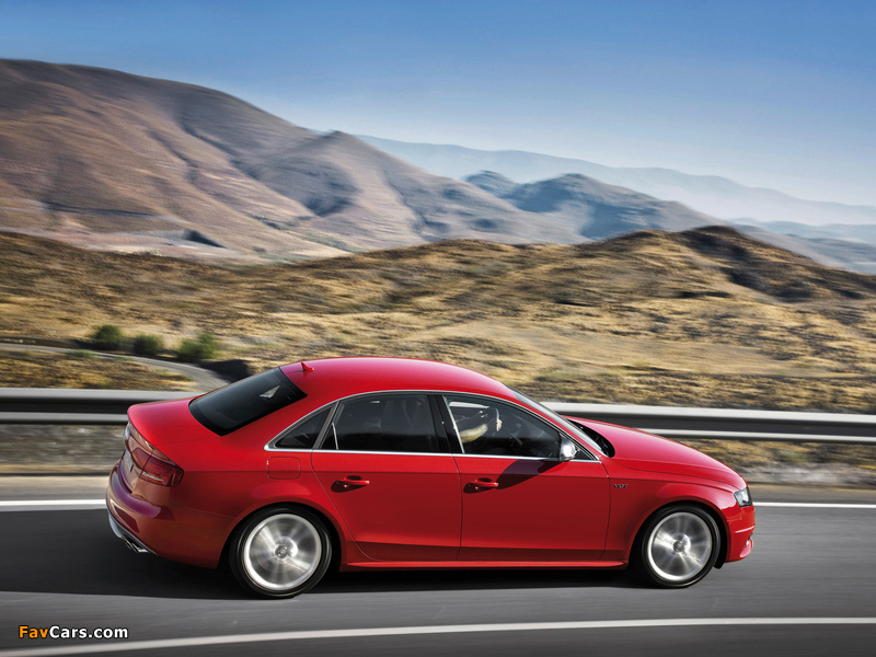 Audi S4 Sedan (B8,8K) 2009–11 wallpapers (800 x 600)