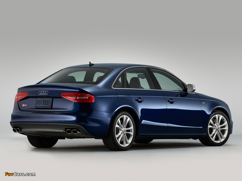 Audi S4 Sedan US-spec (B8,8K) 2012 images (800 x 600)