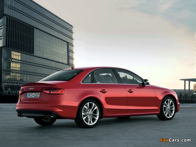 Audi S4 Sedan (B8,8K) 2012 photos (640 x 480)