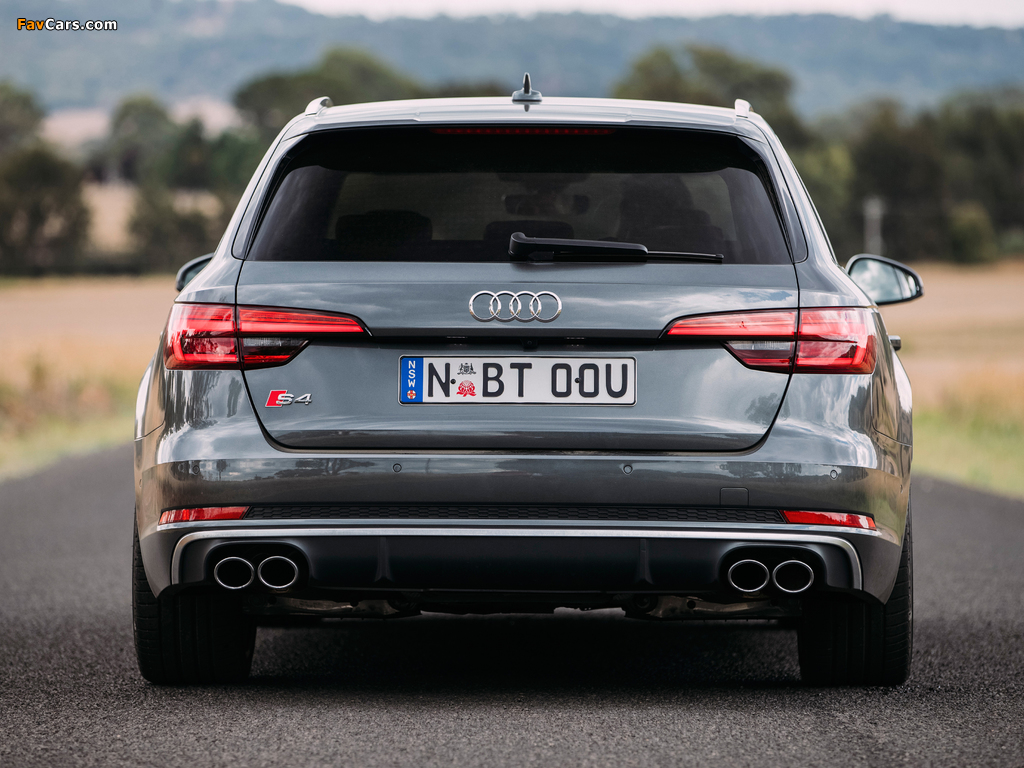 Audi S4 Avant AU-spec (B9) 2017 images (1024 x 768)