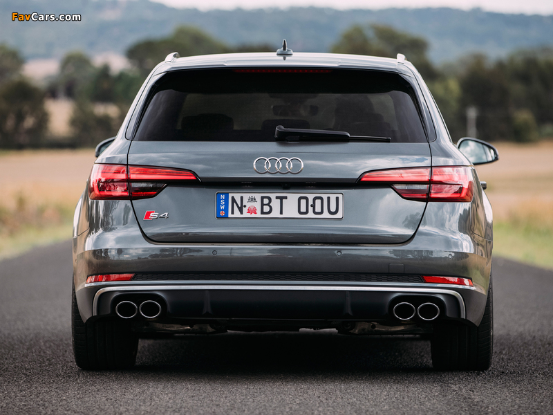 Audi S4 Avant AU-spec (B9) 2017 images (800 x 600)