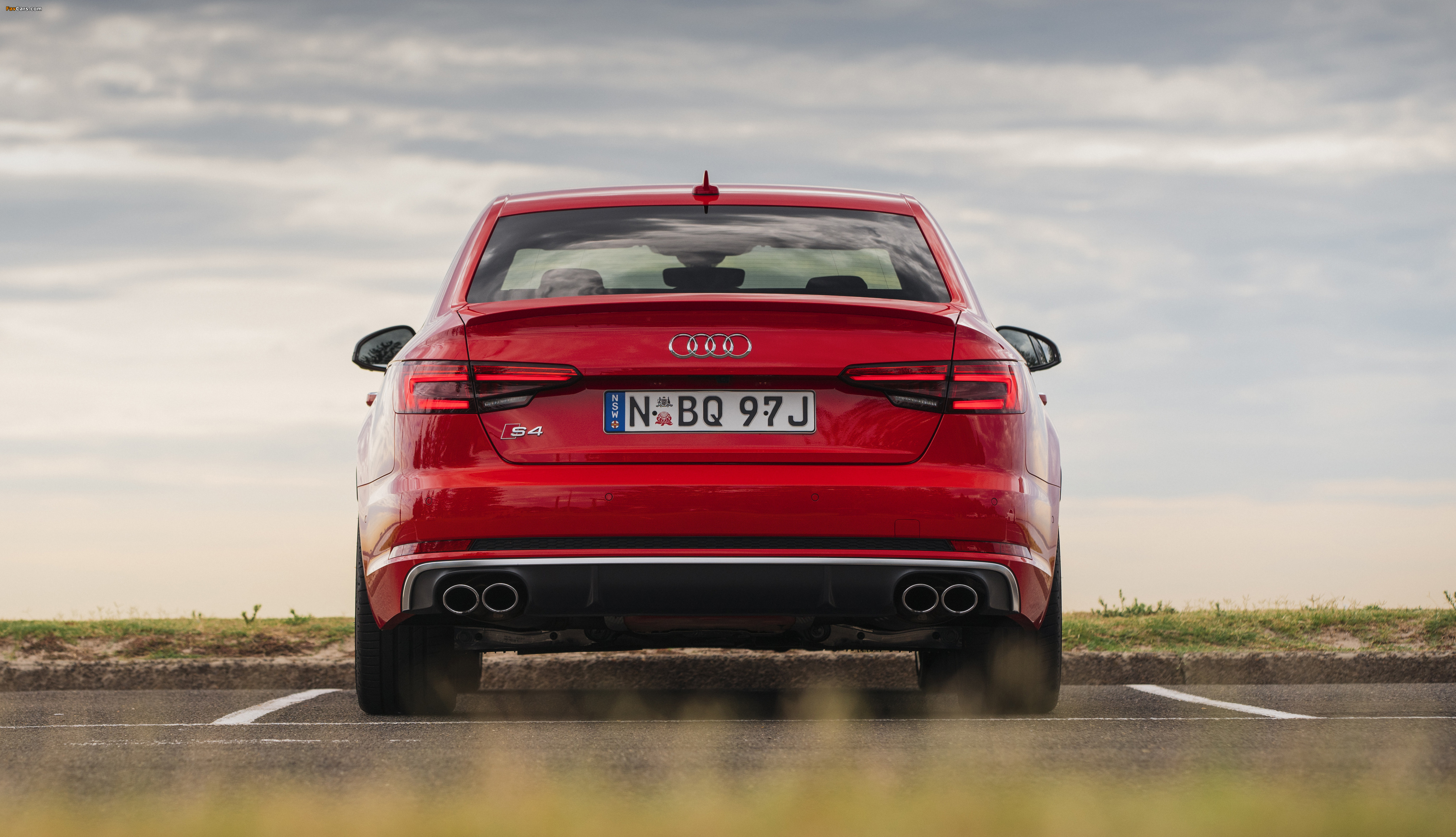 Audi S4 Sedan AU-spec (B9) 2017 wallpapers (4096 x 2354)