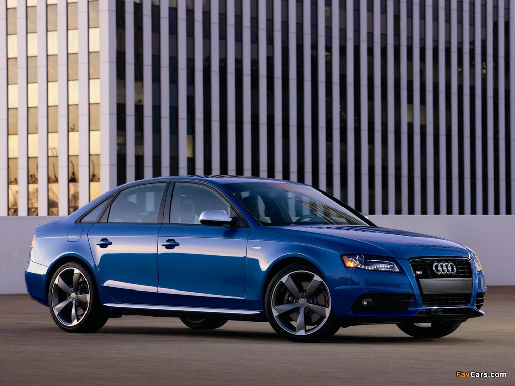 Images of Audi S4 Sedan US-spec (B8,8K) 2009 (1024 x 768)