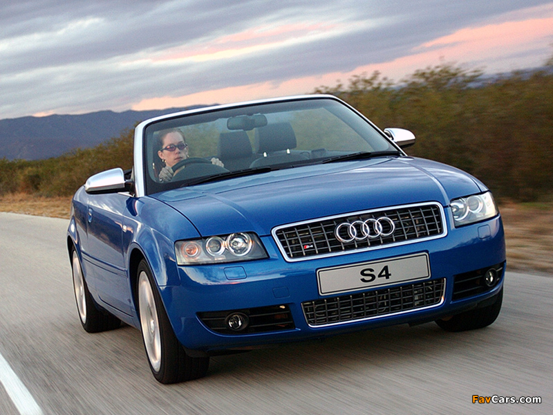 Photos of Audi S4 Cabrio ZA-spec (B6,8H) 2002–05 (800 x 600)