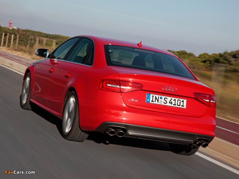 Photos of Audi S4 Sedan (B8,8K) 2012 (800 x 600)