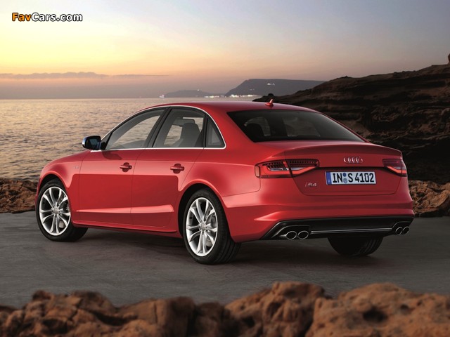 Photos of Audi S4 Sedan (B8,8K) 2012 (640 x 480)