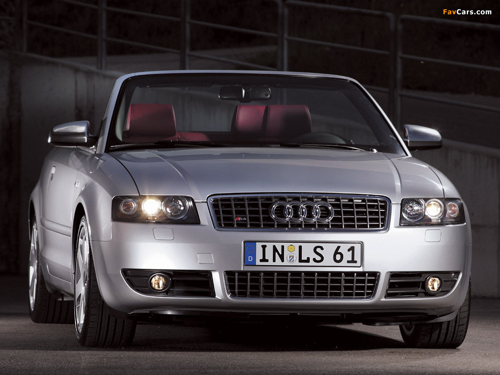 Pictures of Audi S4 Cabrio (B6,8H) 2002–05 (1024 x 768)