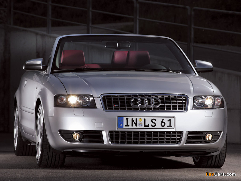 Pictures of Audi S4 Cabrio (B6,8H) 2002–05 (800 x 600)