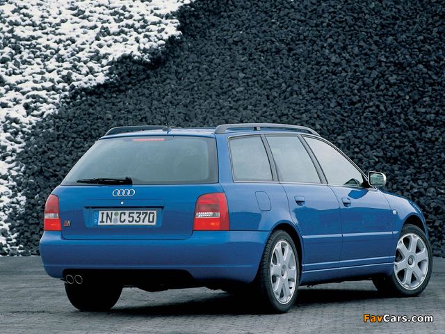 Audi S4 Avant (B5,8D) 1997–2002 wallpapers (640 x 480)