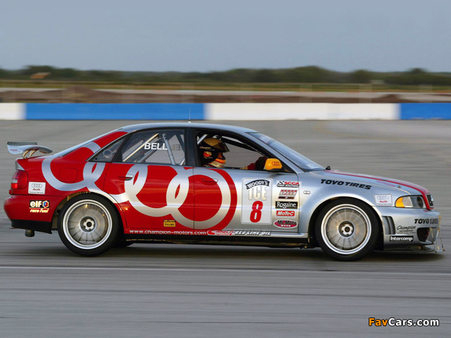 Audi S4 Competition SCCA World Challenge (B5,8D) 2000–02 wallpapers (640 x 480)