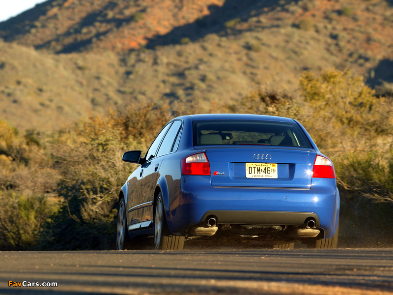 Audi S4 Sedan US-spec (B6,8E) 2003–05 wallpapers (800 x 600)