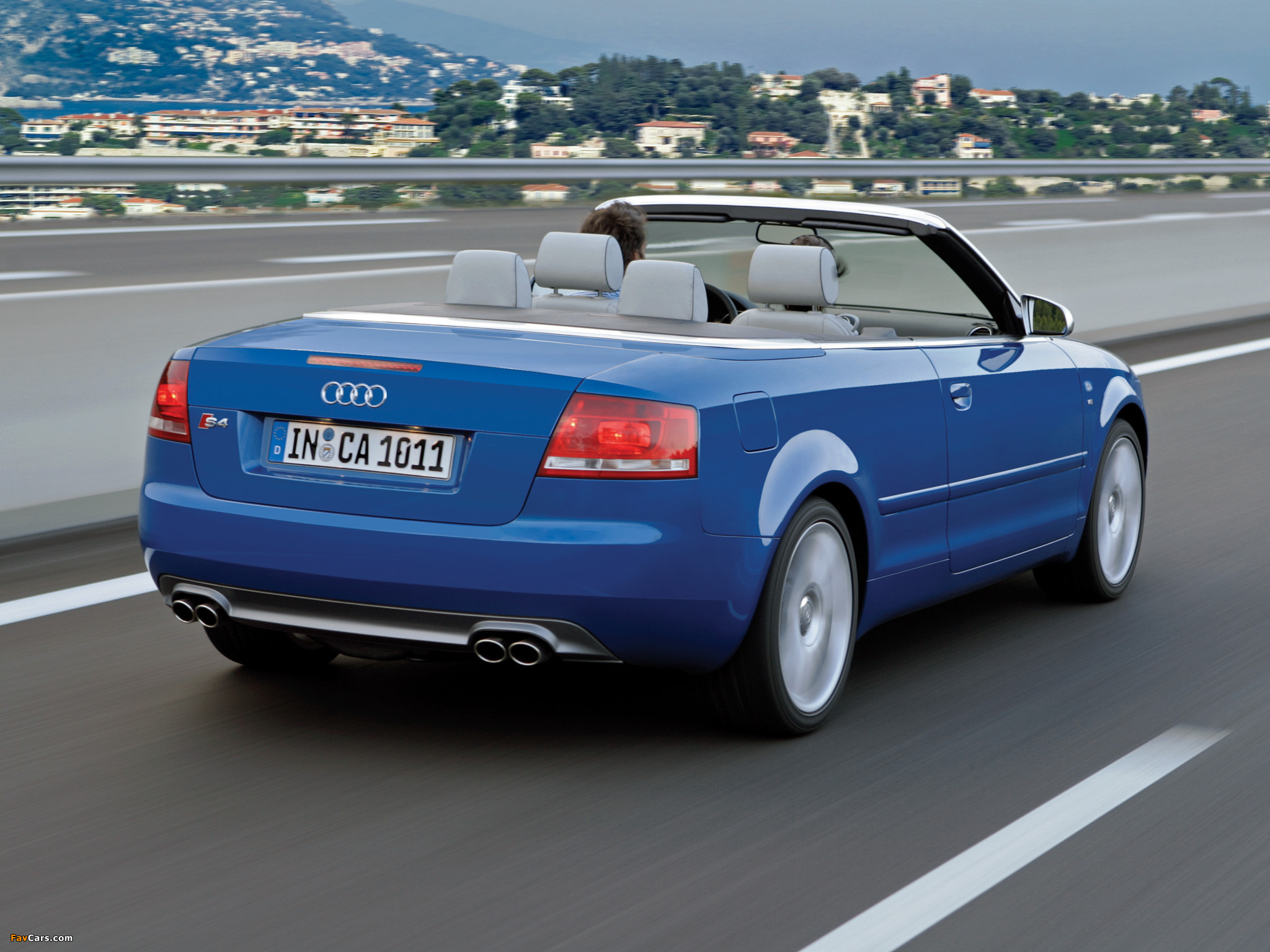 Audi S4 Cabriolet (B7,8H) 2007–08 wallpapers (2048 x 1536)