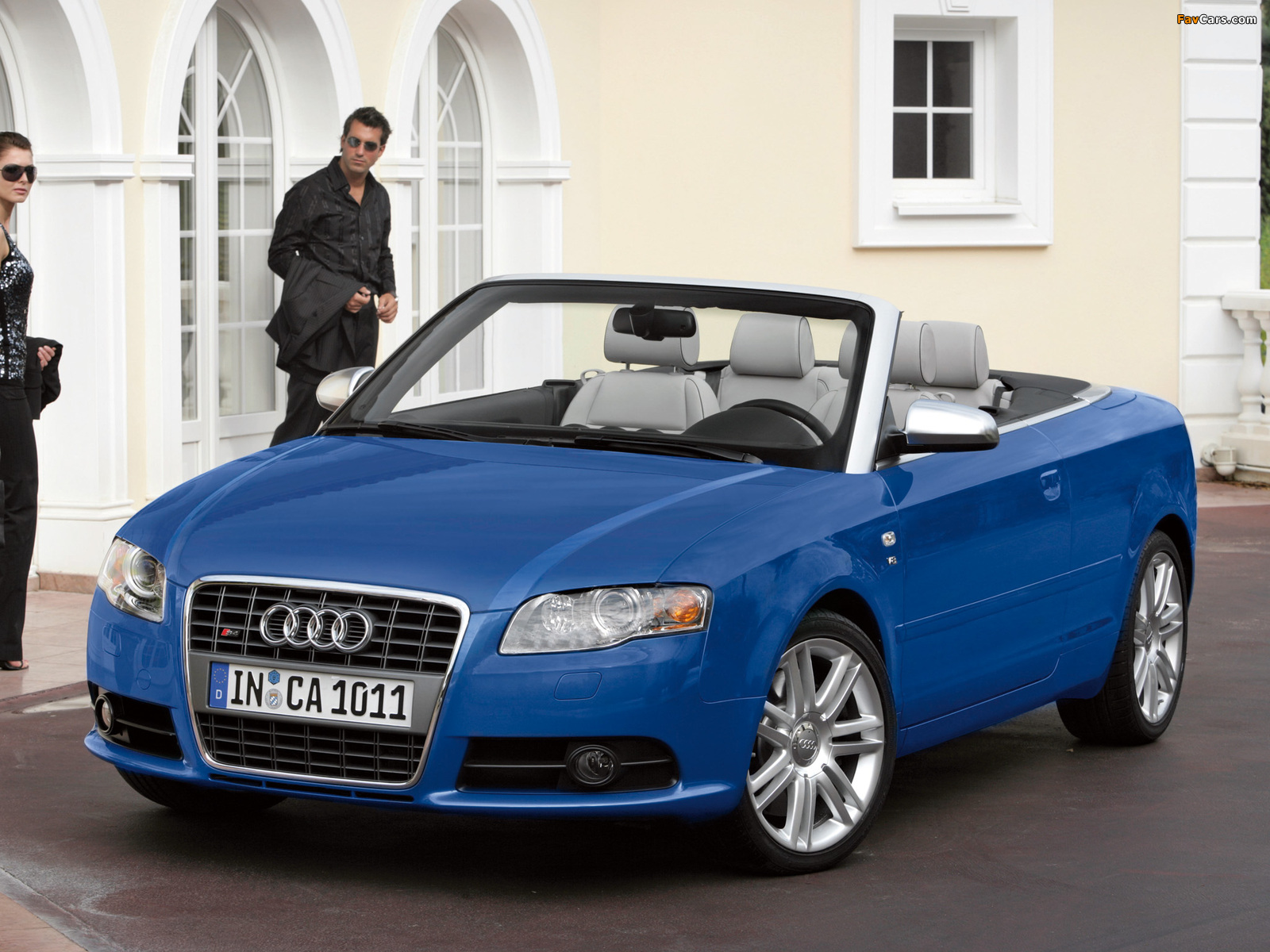Audi S4 Cabriolet (B7,8H) 2007–08 wallpapers (1600 x 1200)