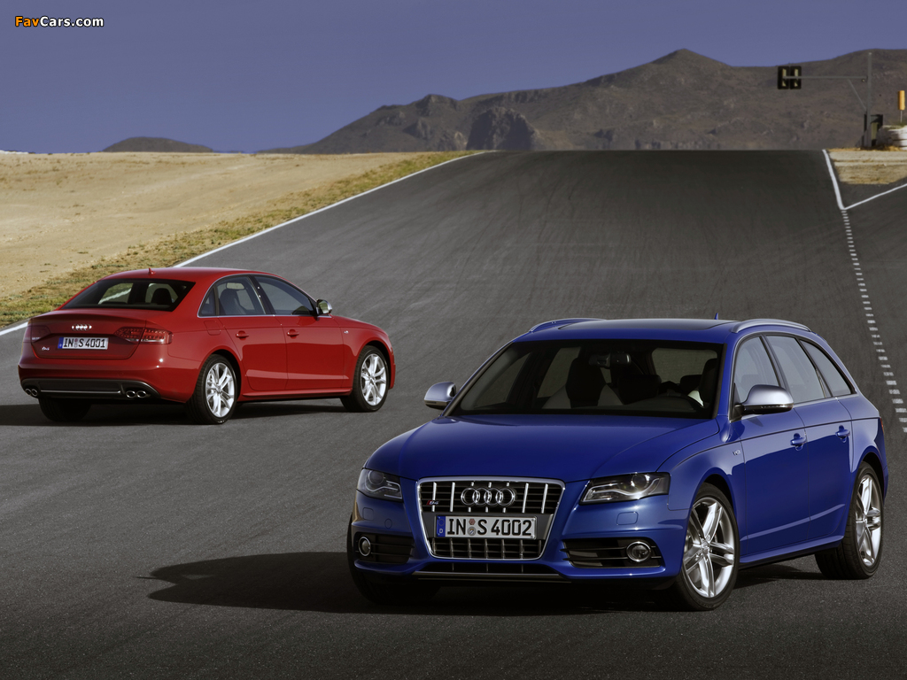 Audi S4 & S4 Avant (B8,8K) 2009-11 wallpapers (1024 x 768)