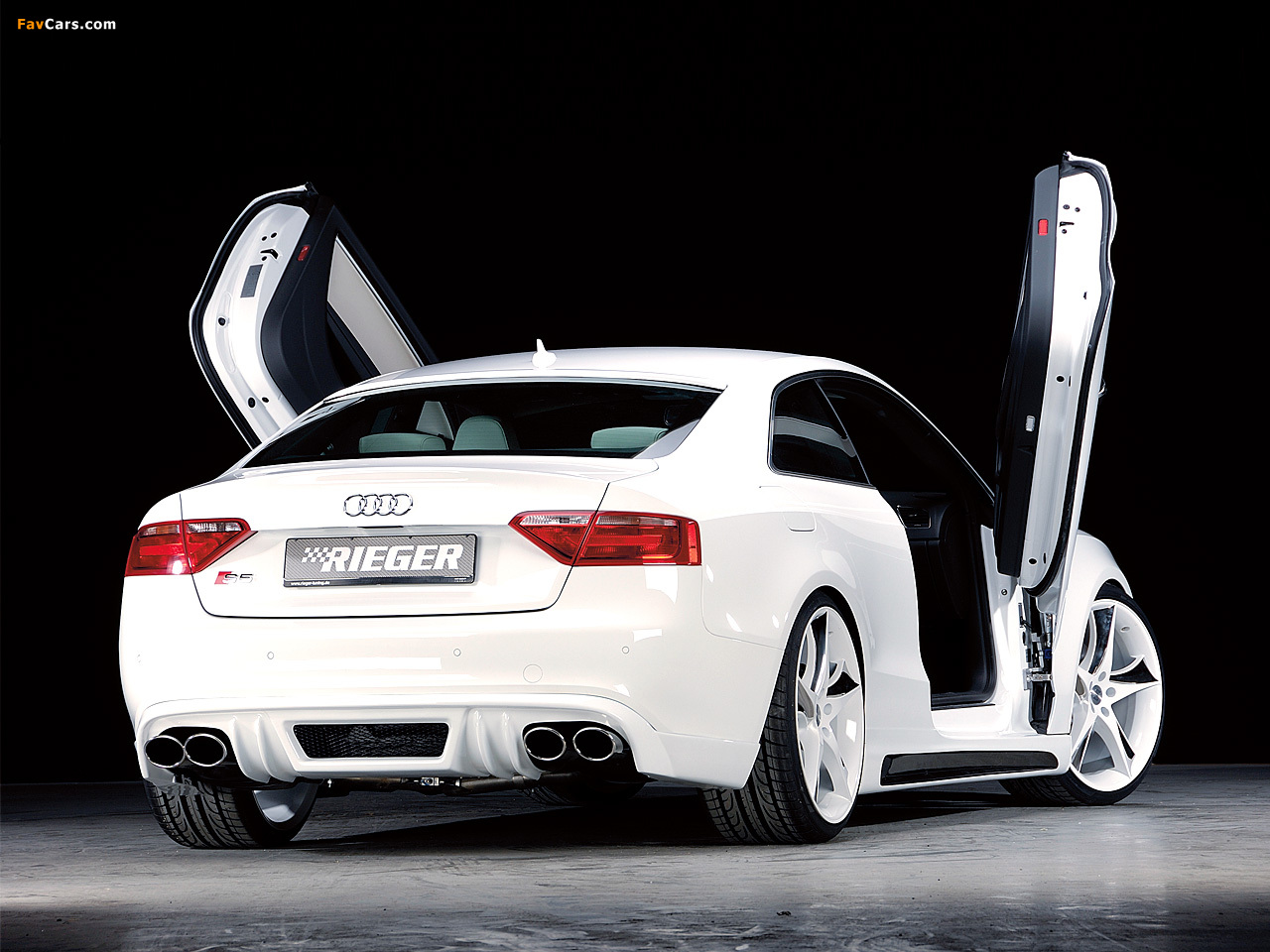 Rieger Audi S5 2008 photos (1280 x 960)