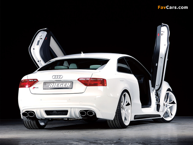 Rieger Audi S5 2008 photos (640 x 480)